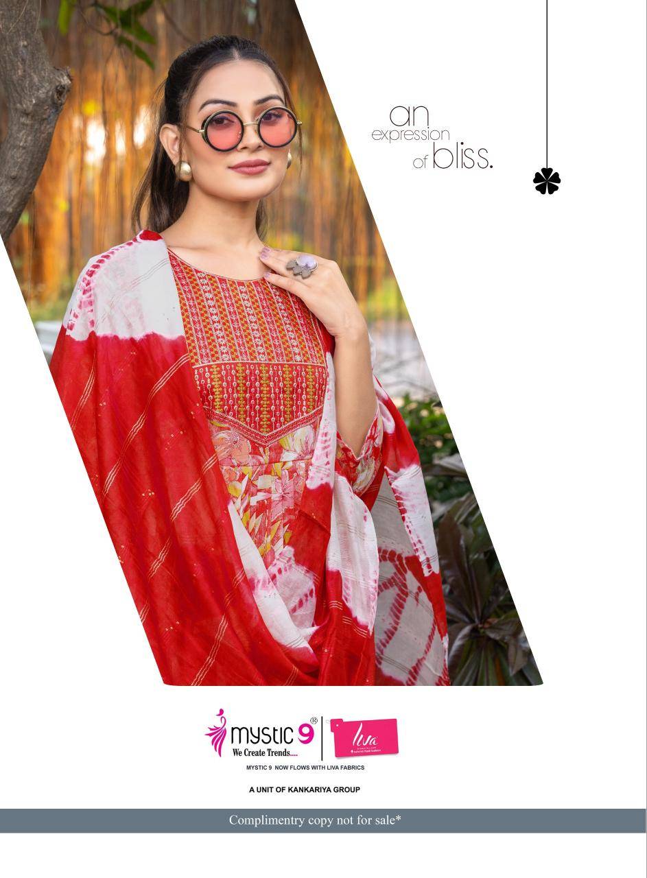 Mystic9 pushpa vol 12 Best kurti designs wholesale